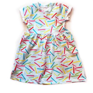 Blue Sprinkles  Dress