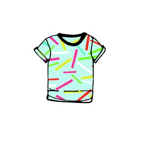 Blue Sprinkles  T-shirt