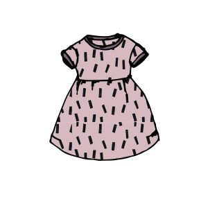 Pink Dash Dress