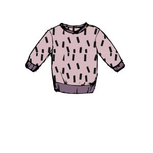 Pink Dash Sweatshirt