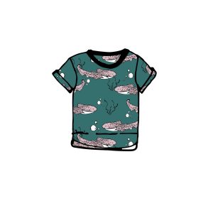 Zebra Shark T-shirt -size 2-3