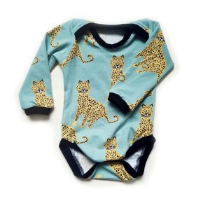 Aqua Leopard Bodysuit