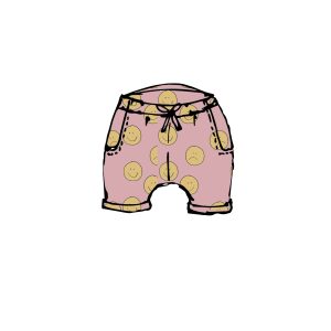 Smiley Pocket Shorts