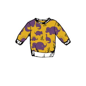Purple Dinosaur Sweatshirt