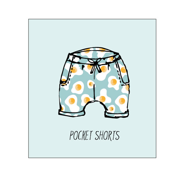 Eggs Pocket Shorts