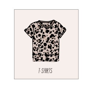 neutral Leopard Print T-shirt