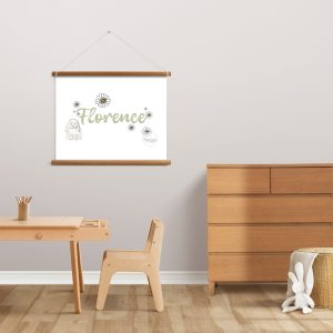 Bunnies Custom Name Print