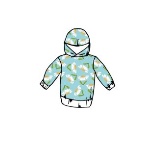 Blue Daisy Hoodie