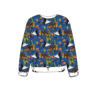 Underwater Adults Oversized Sweatshirt