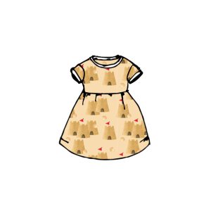 Sandcastle Print Dress